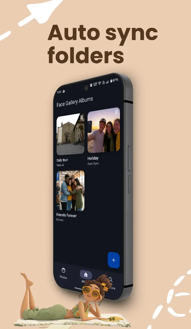 Screenshot 7 of Face Gallery: On Device AI Photo Sorter