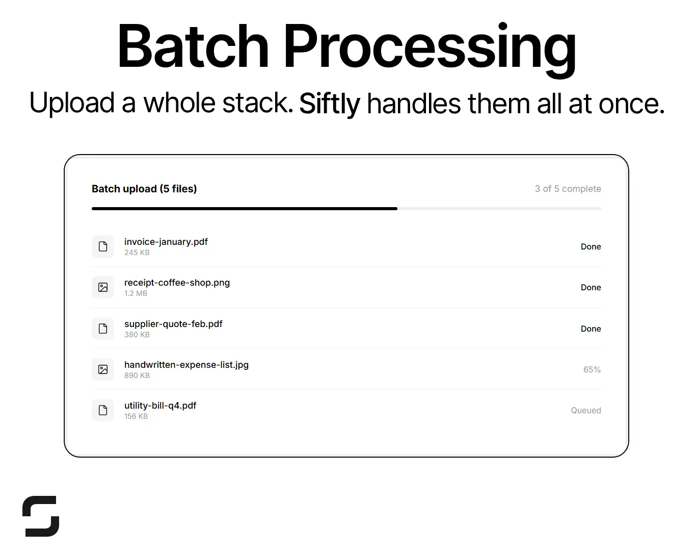 Screenshot 2 of Siftly