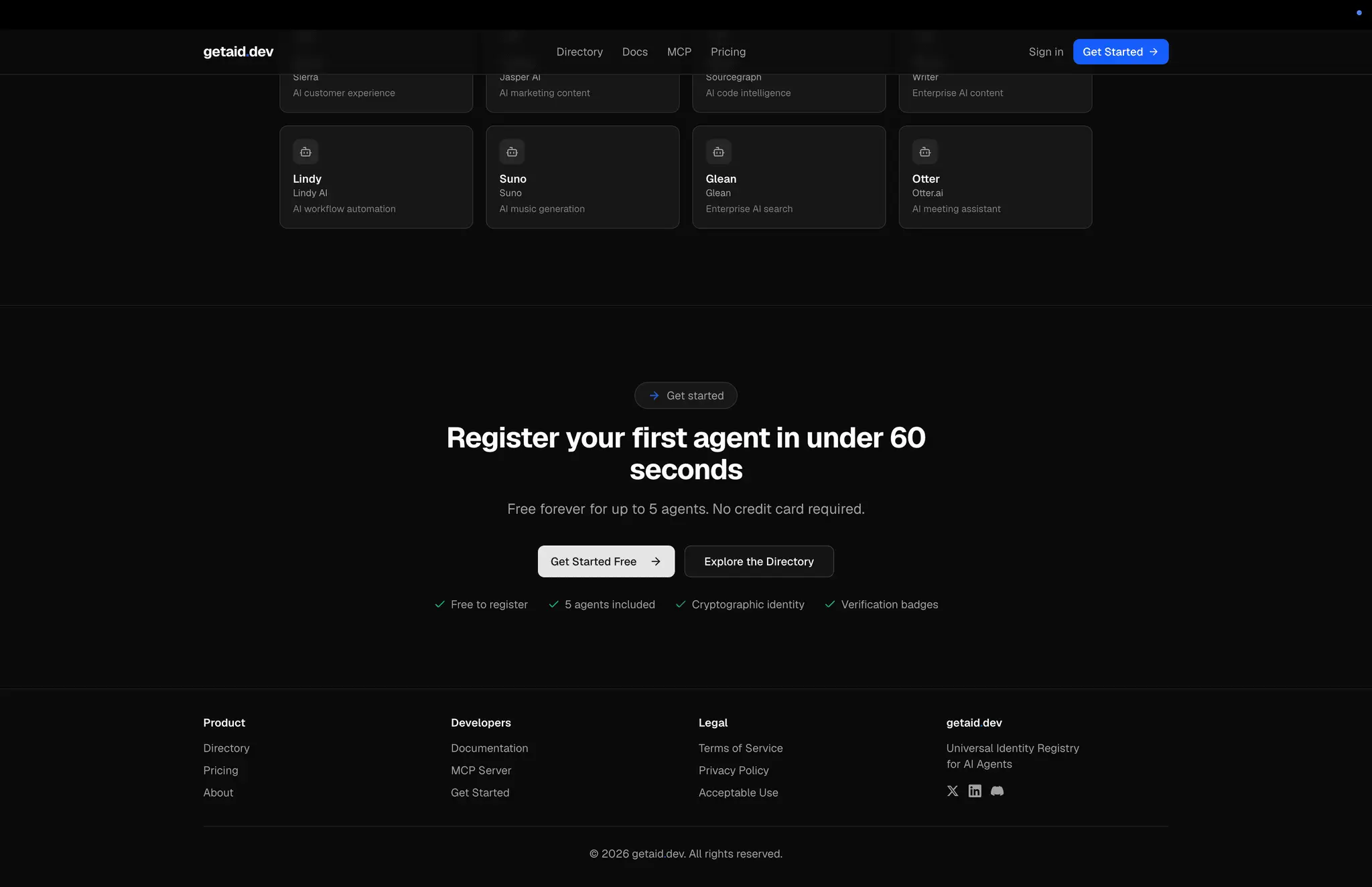 Screenshot 4 of getaid.dev