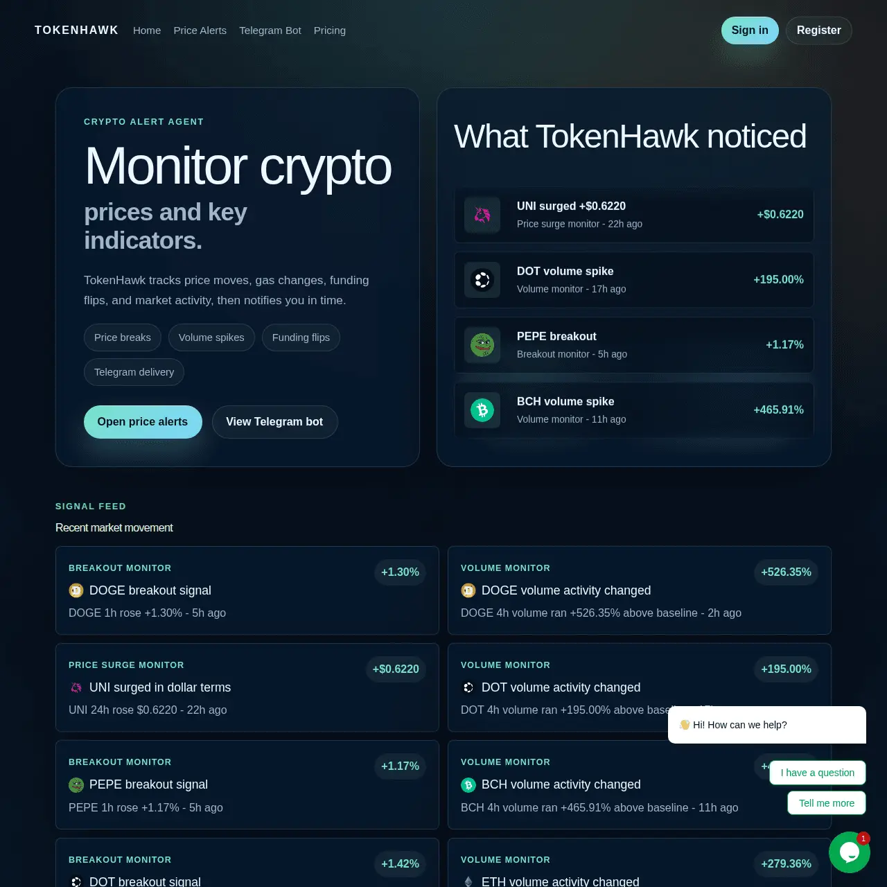 Screenshot 1 of TokenHawk