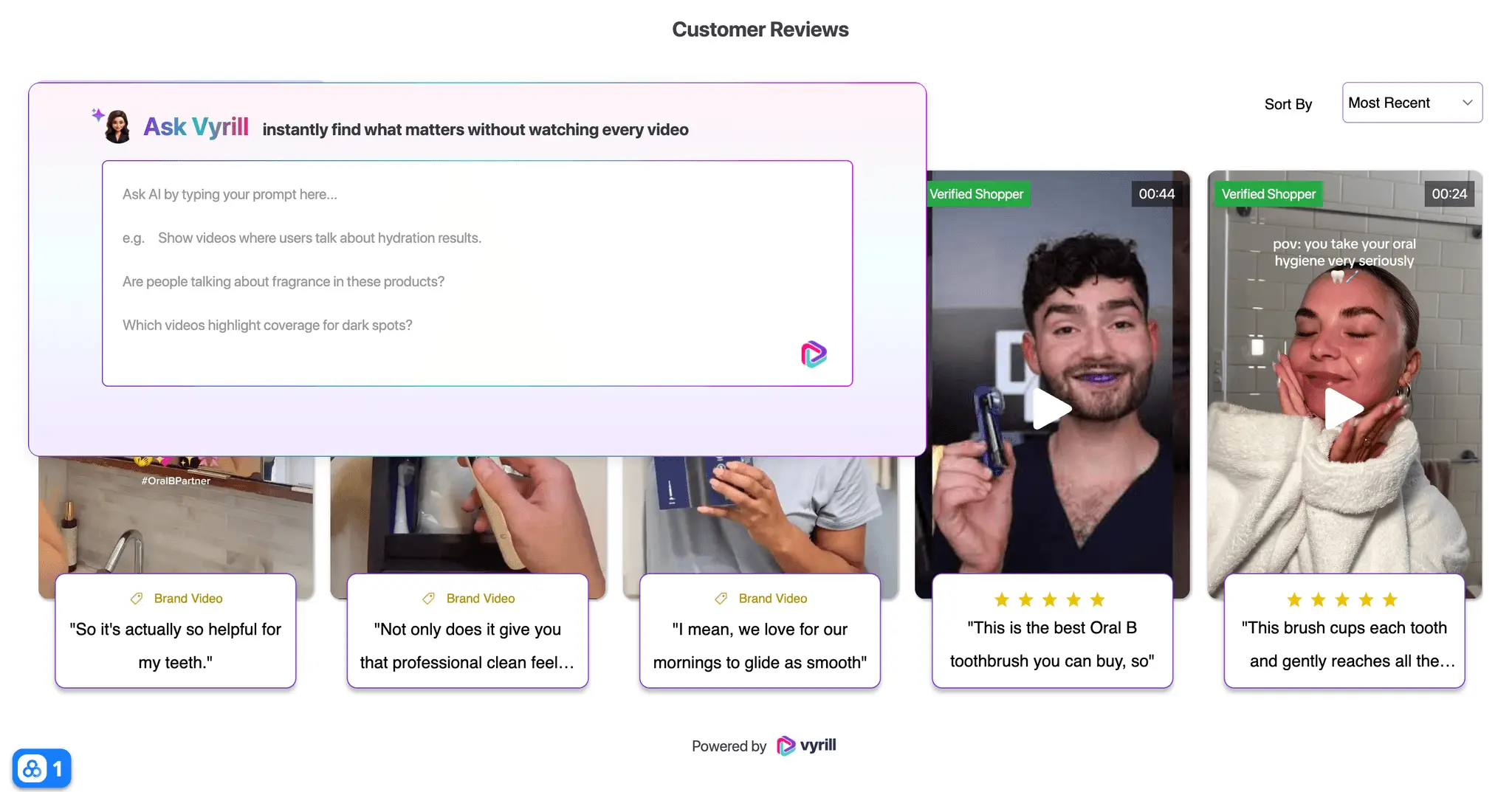 Screenshot 3 of Vyrill Video Commerce