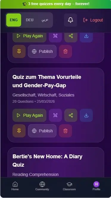 Screenshot 3 of SnapQuizGame