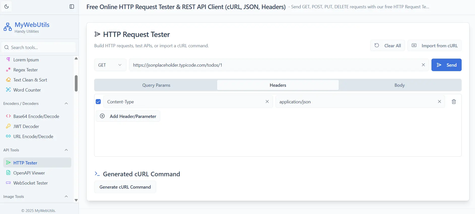 Screenshot 3 of MyWebUtils