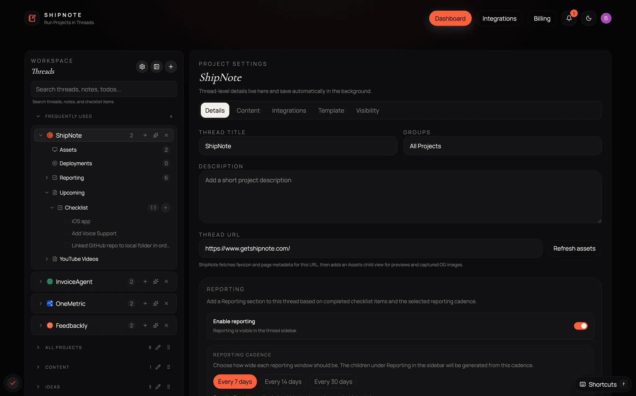 Screenshot 2 of ShipNote