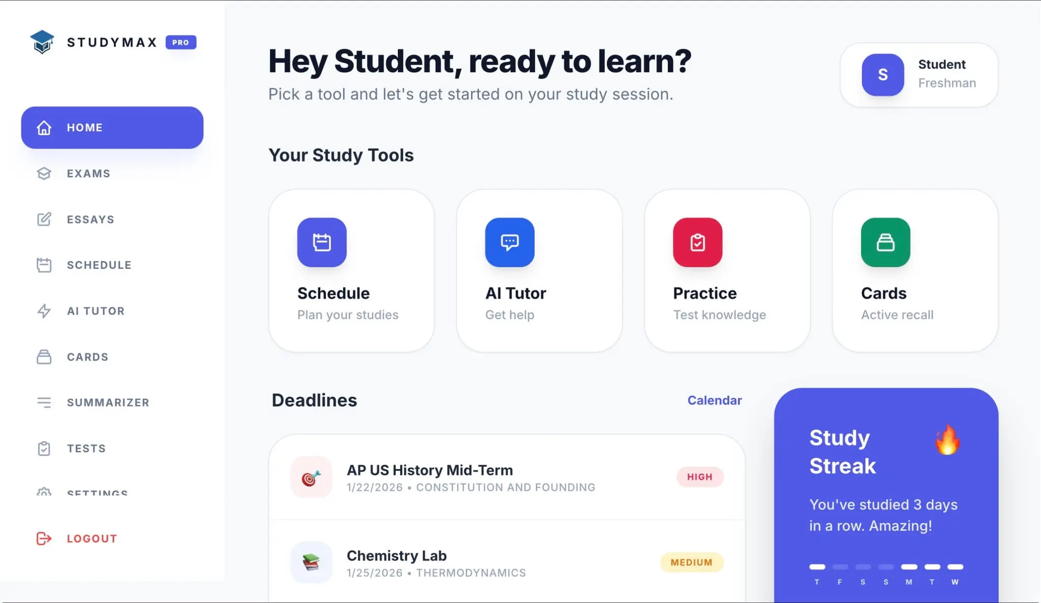 Screenshot 2 of StudyMAX AI
