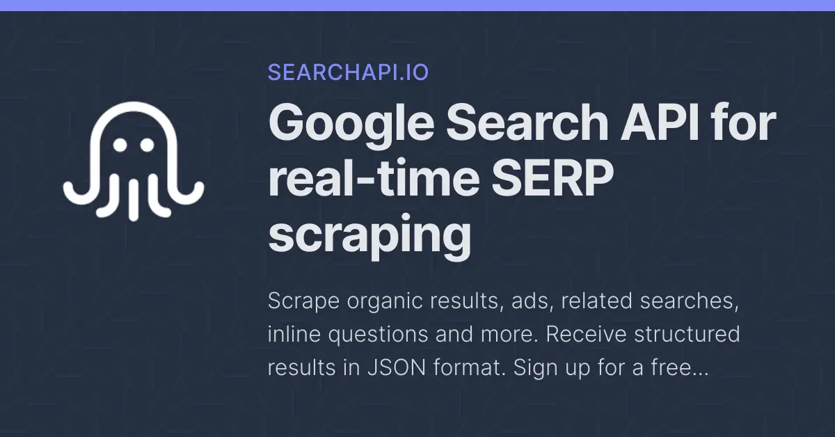 Screenshot 1 of SearchApi