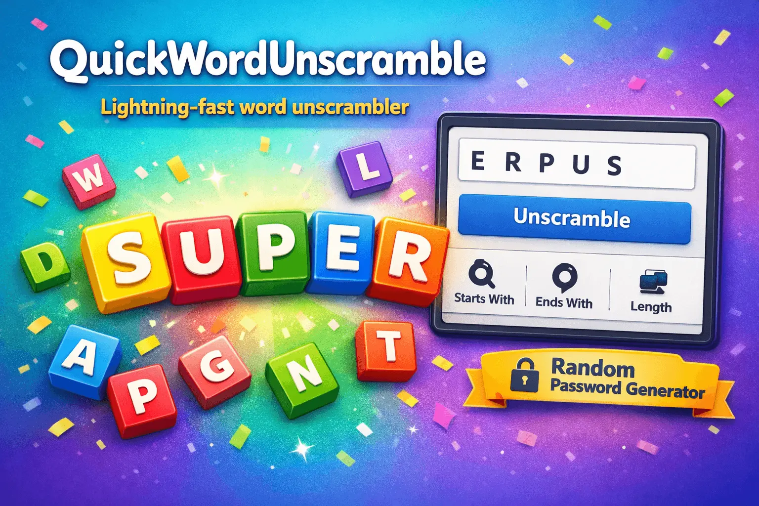 Screenshot 2 of Quick Word Unscramble