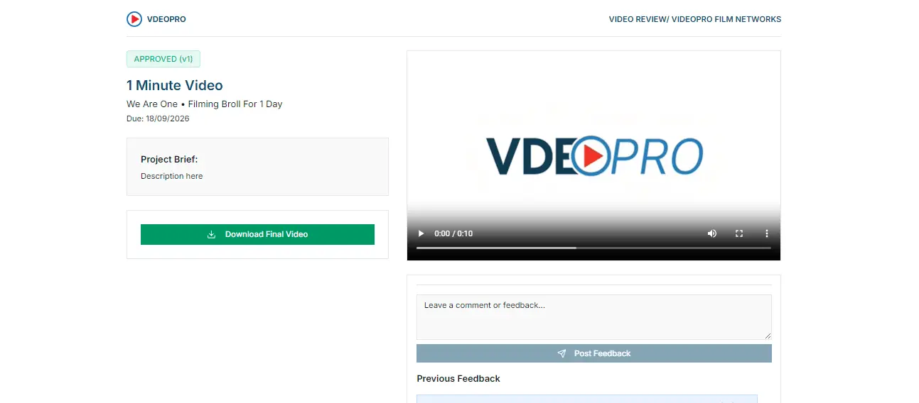 Screenshot 2 of VDEOPRO