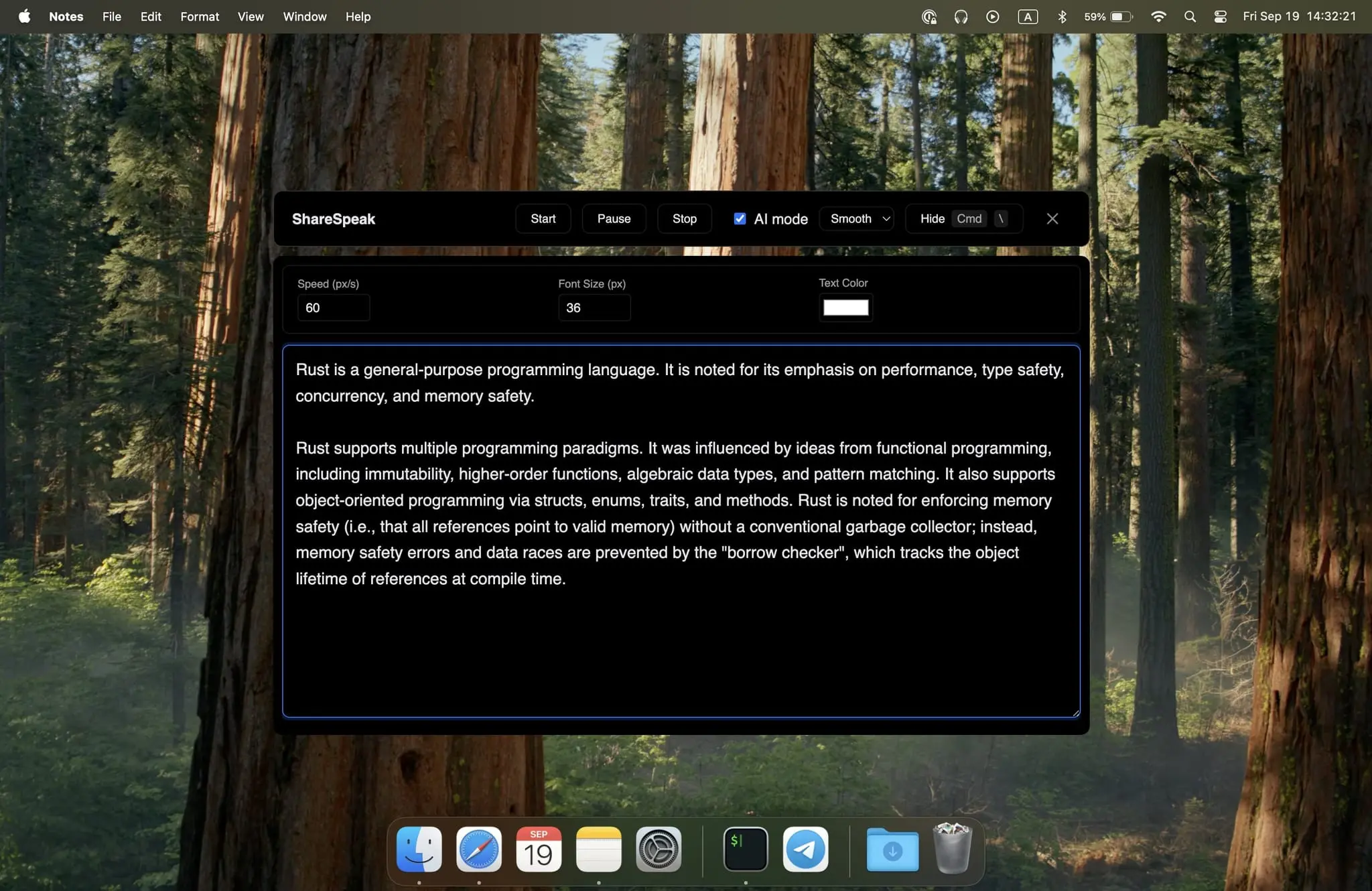 Screenshot 1 of ShareSpeak