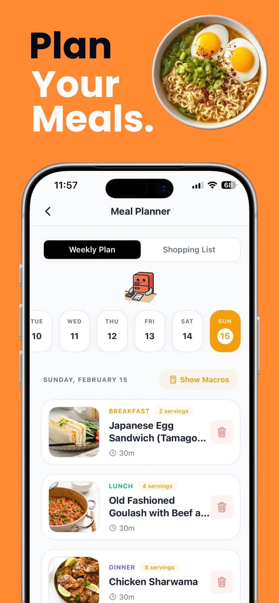 Screenshot 1 of Frigo