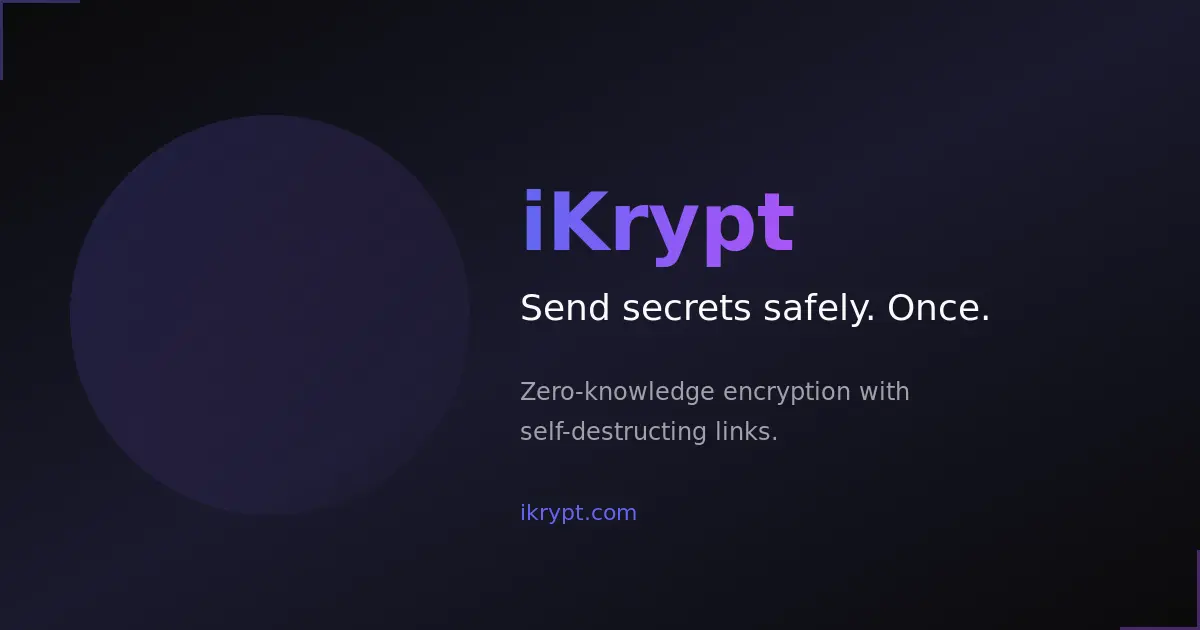 Screenshot 1 of iKrypt