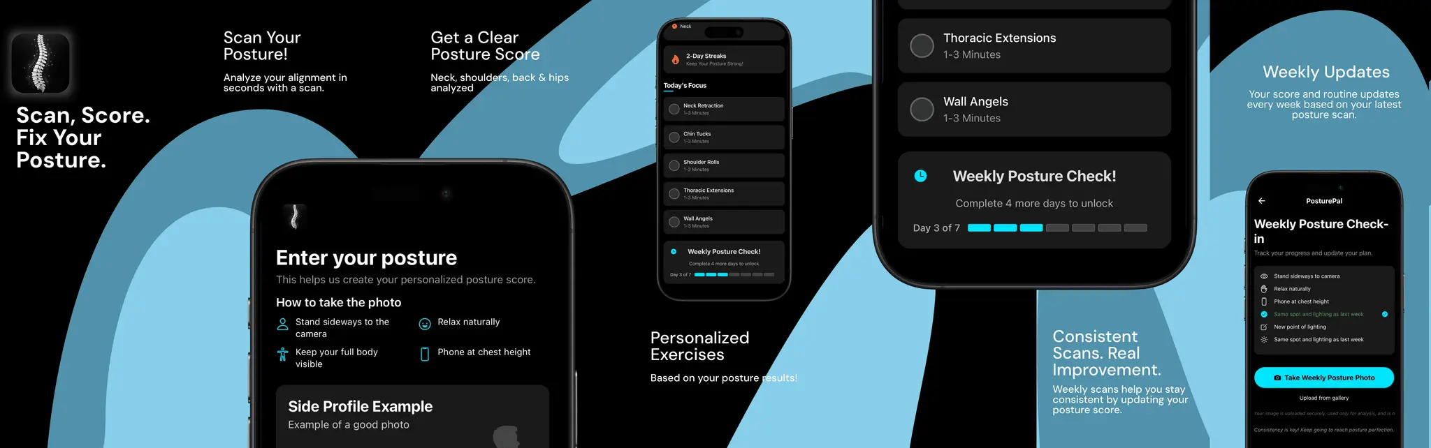 Screenshot 1 of PosturePal:Posture Scanner