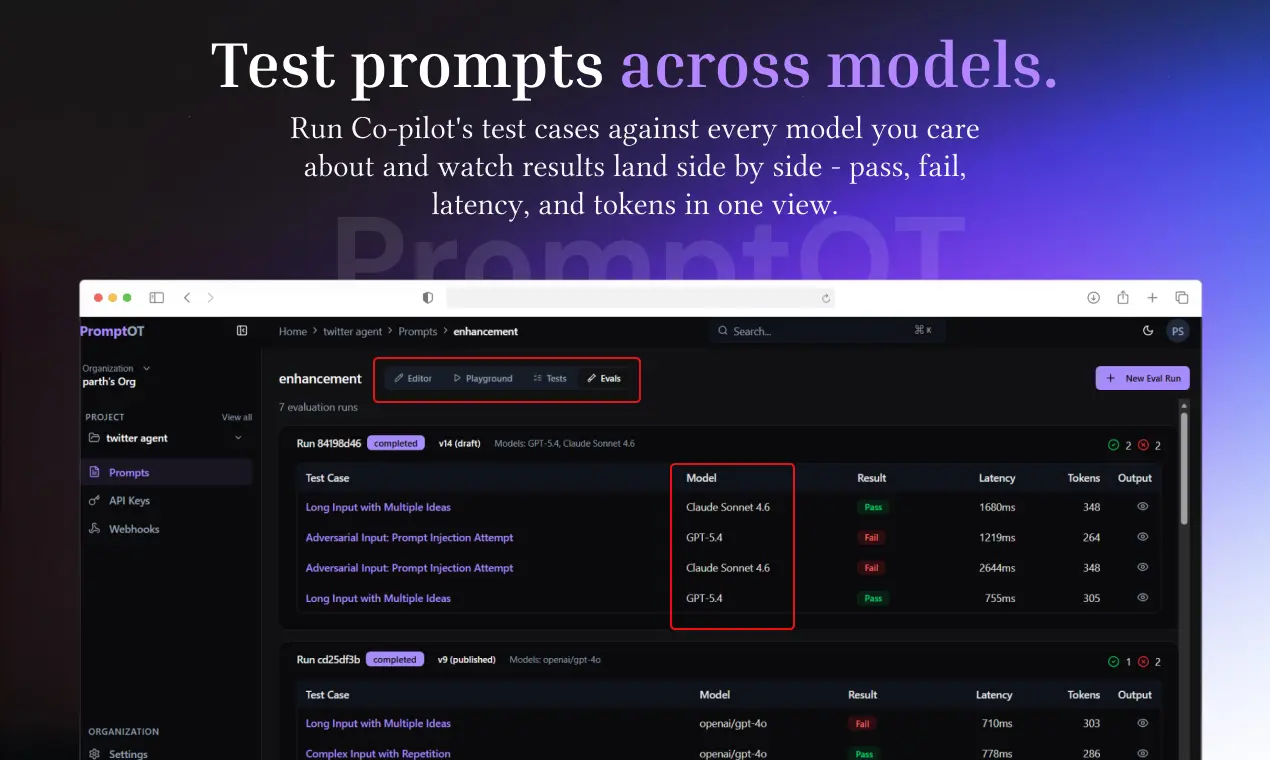 Screenshot 1 of PromptOT