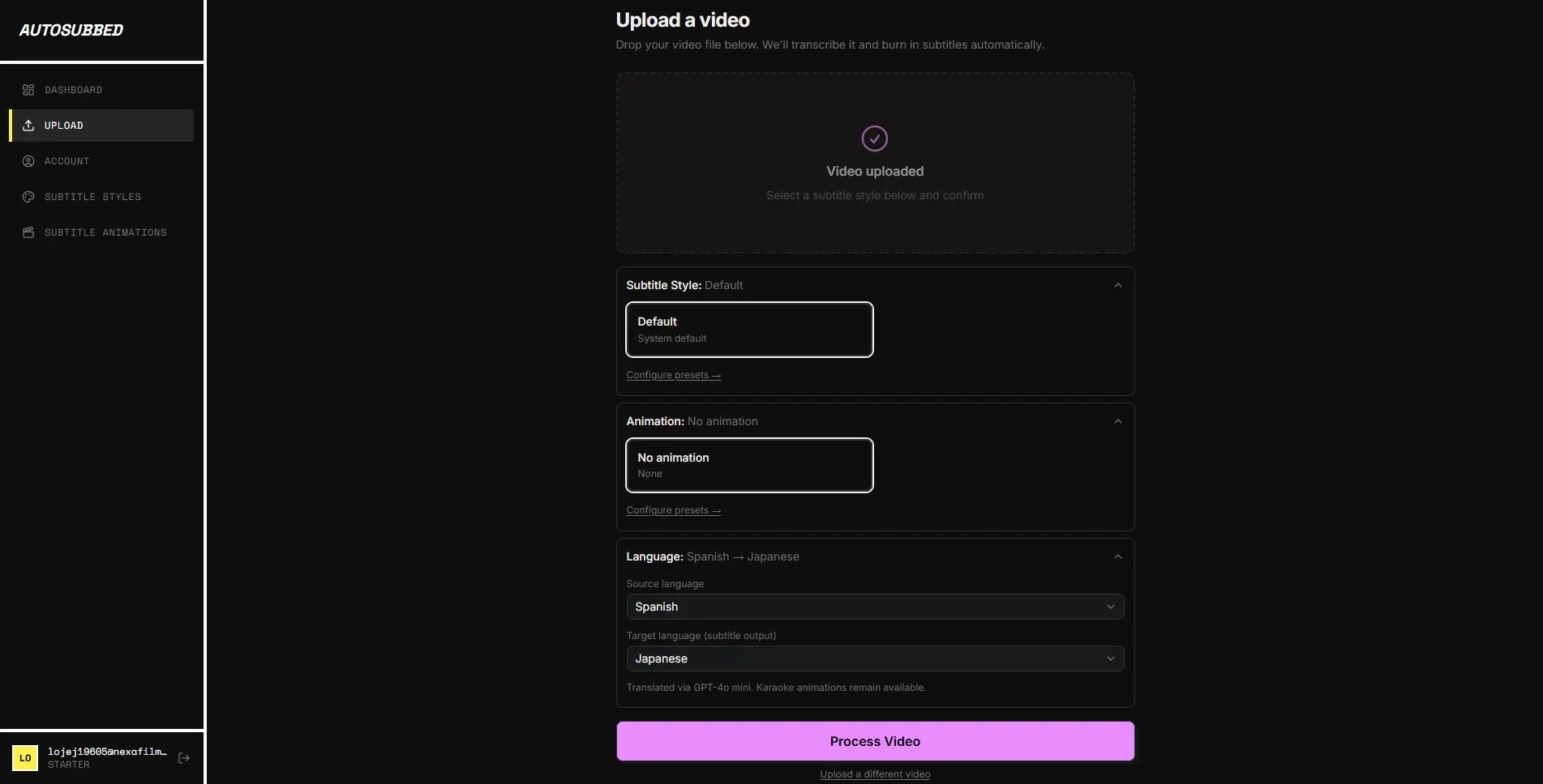Screenshot 3 of Autosubbed