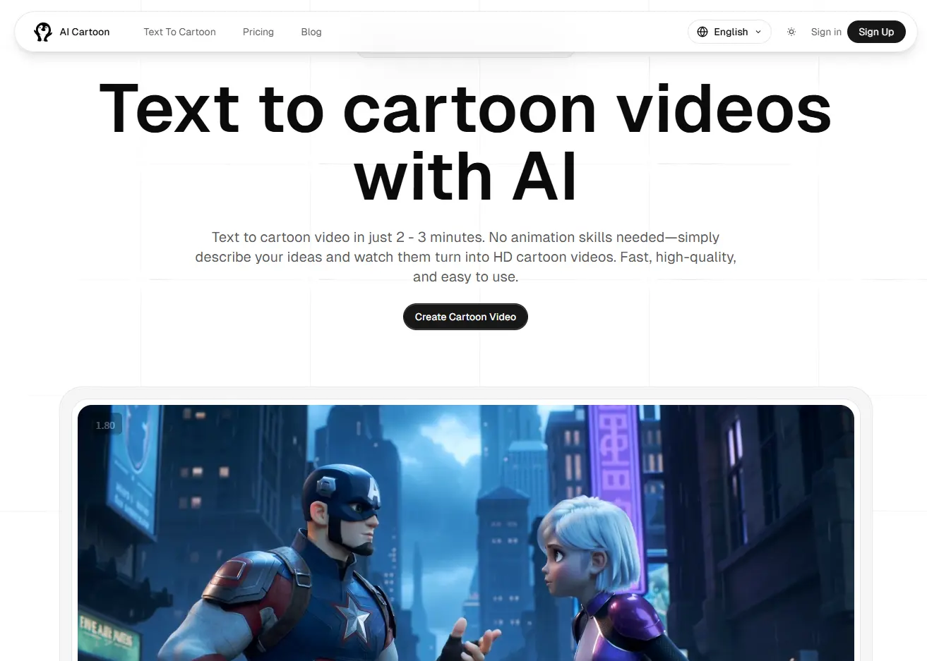 Screenshot 3 of AI Cartoon Video Generator