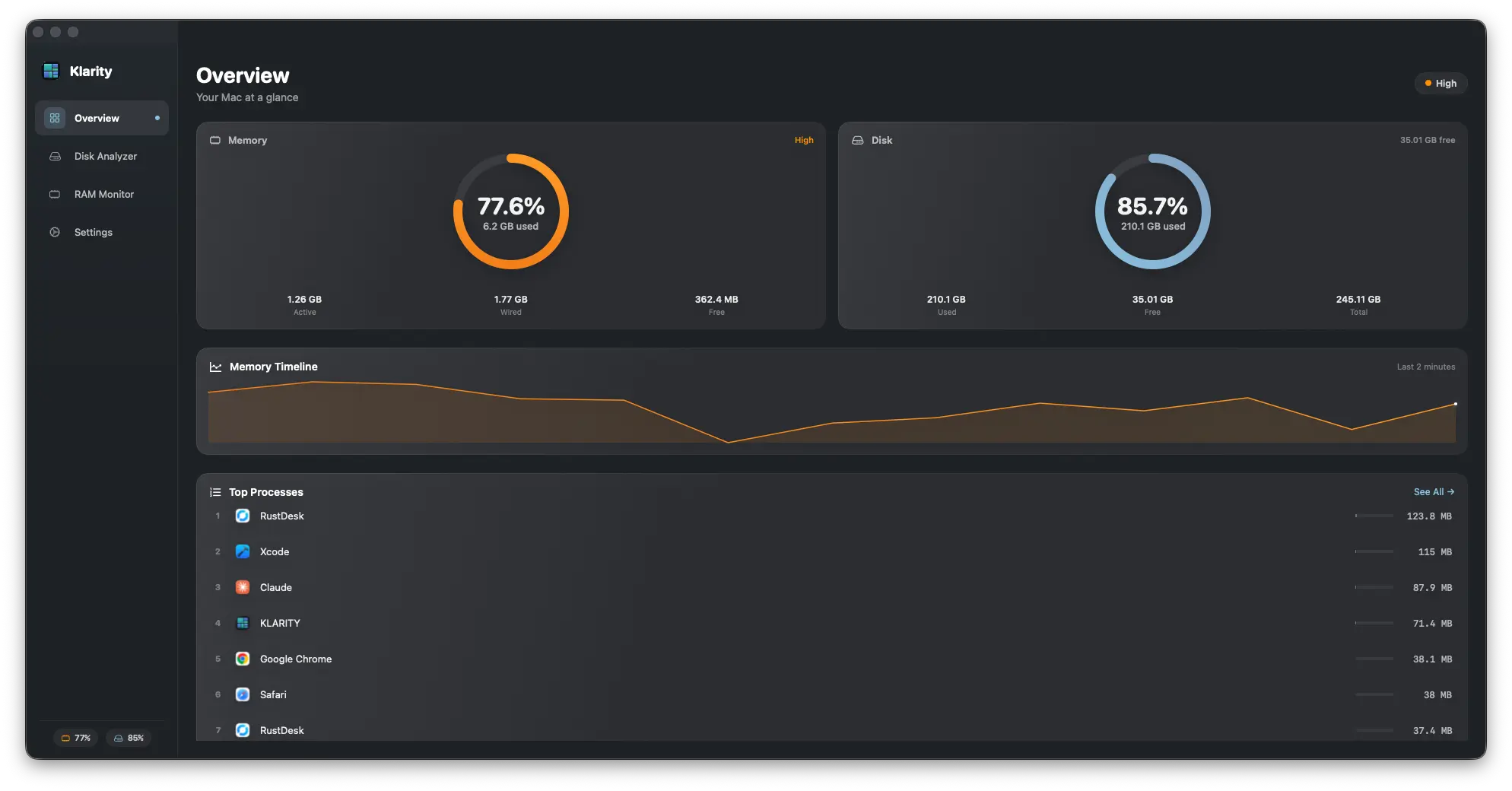 Screenshot 4 of KlarityDisk