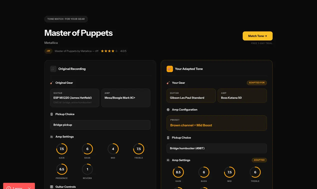 Screenshot 4 of TonesMatch