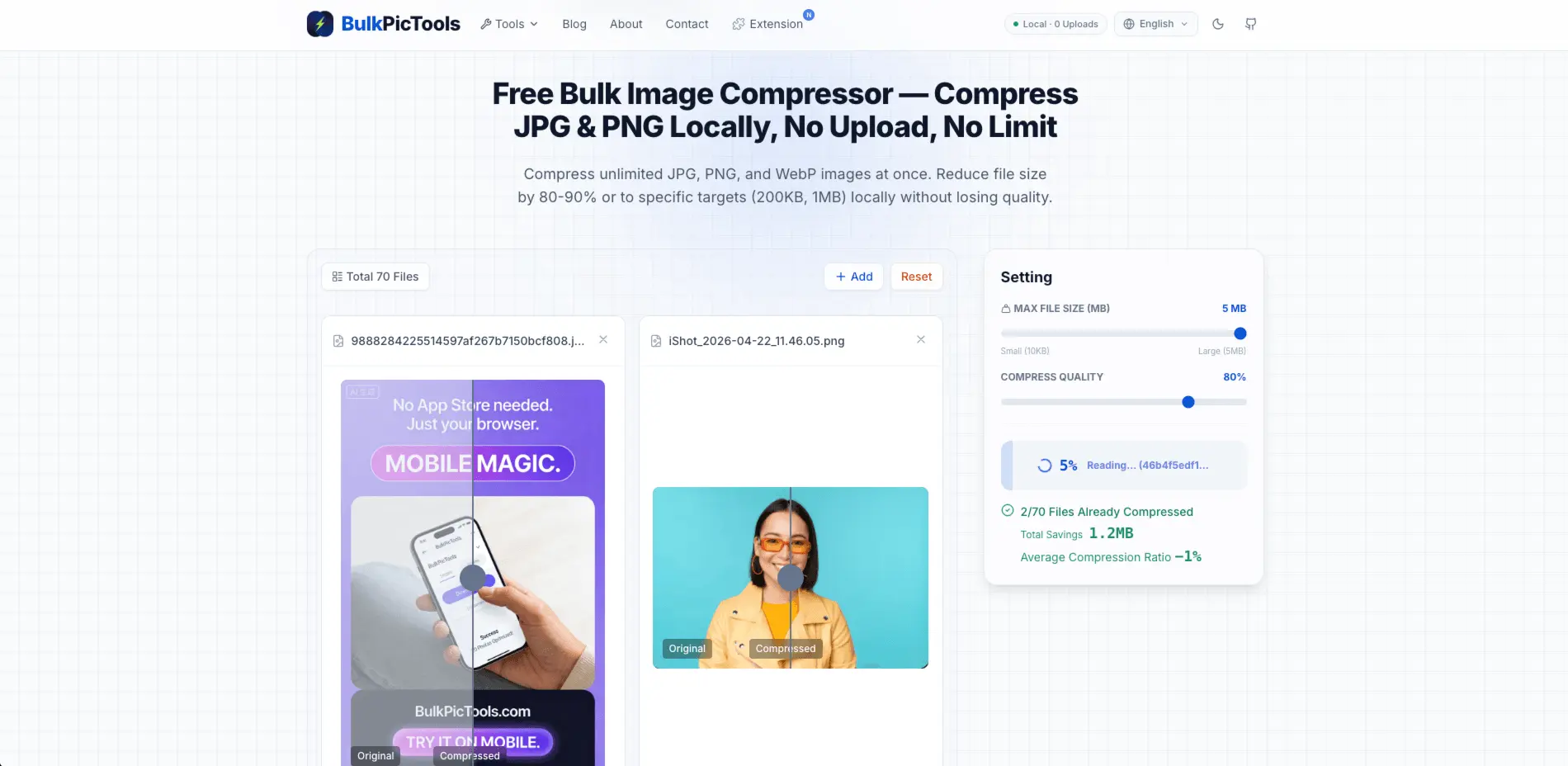 Screenshot 3 of BulkPicTools