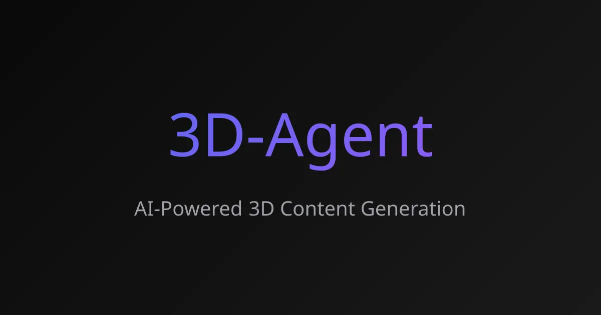 Screenshot 1 of 3D-Agent Blender AI Plugin for 3D