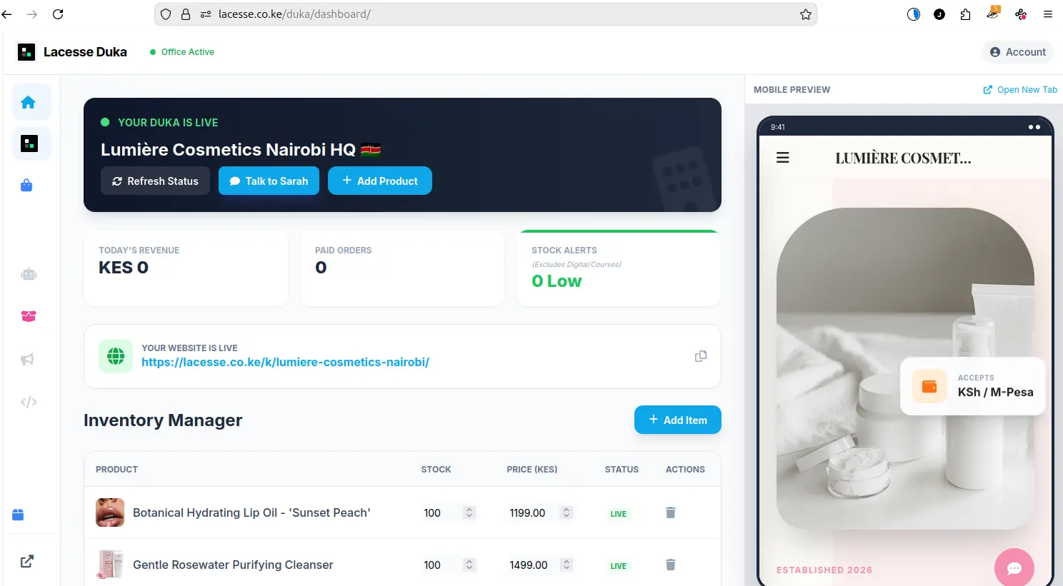 Screenshot 1 of Lacesse