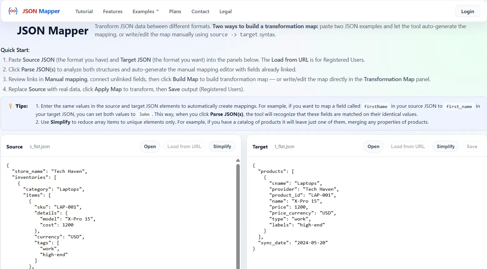 Screenshot 1 of A7Soft JSON Mapper