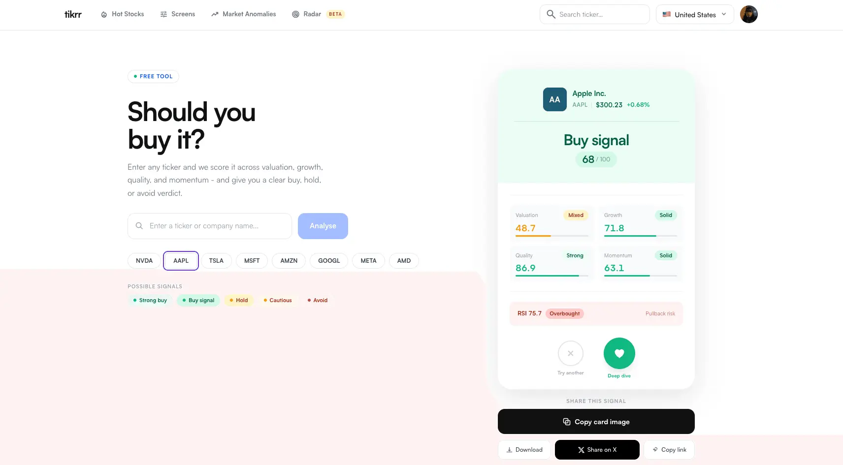 Screenshot 2 of Tikrr - Stock Market in 5 mins