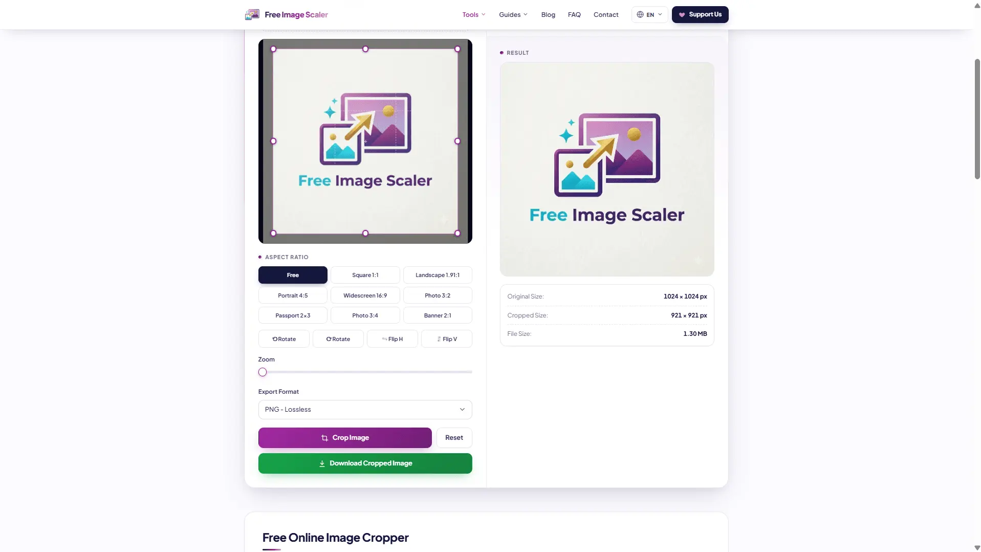 Screenshot 4 of Free Image Scaler