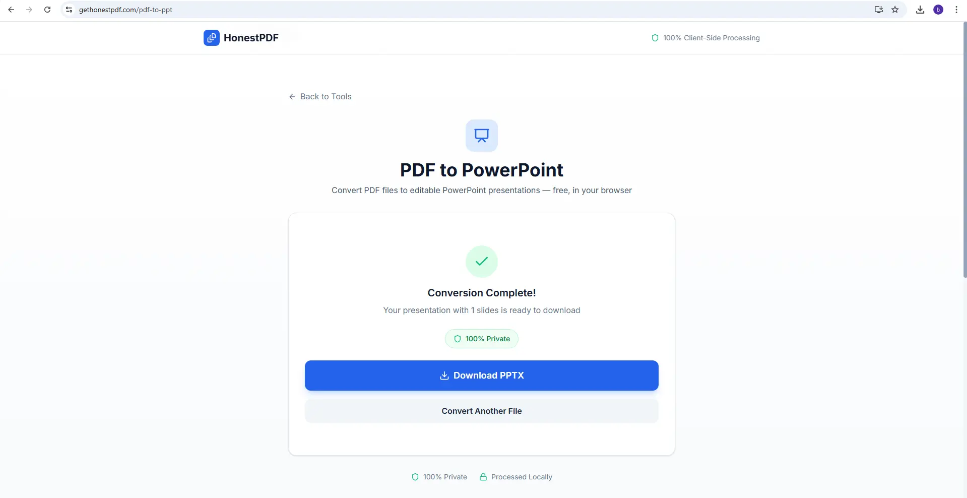Screenshot 1 of HonestPDF