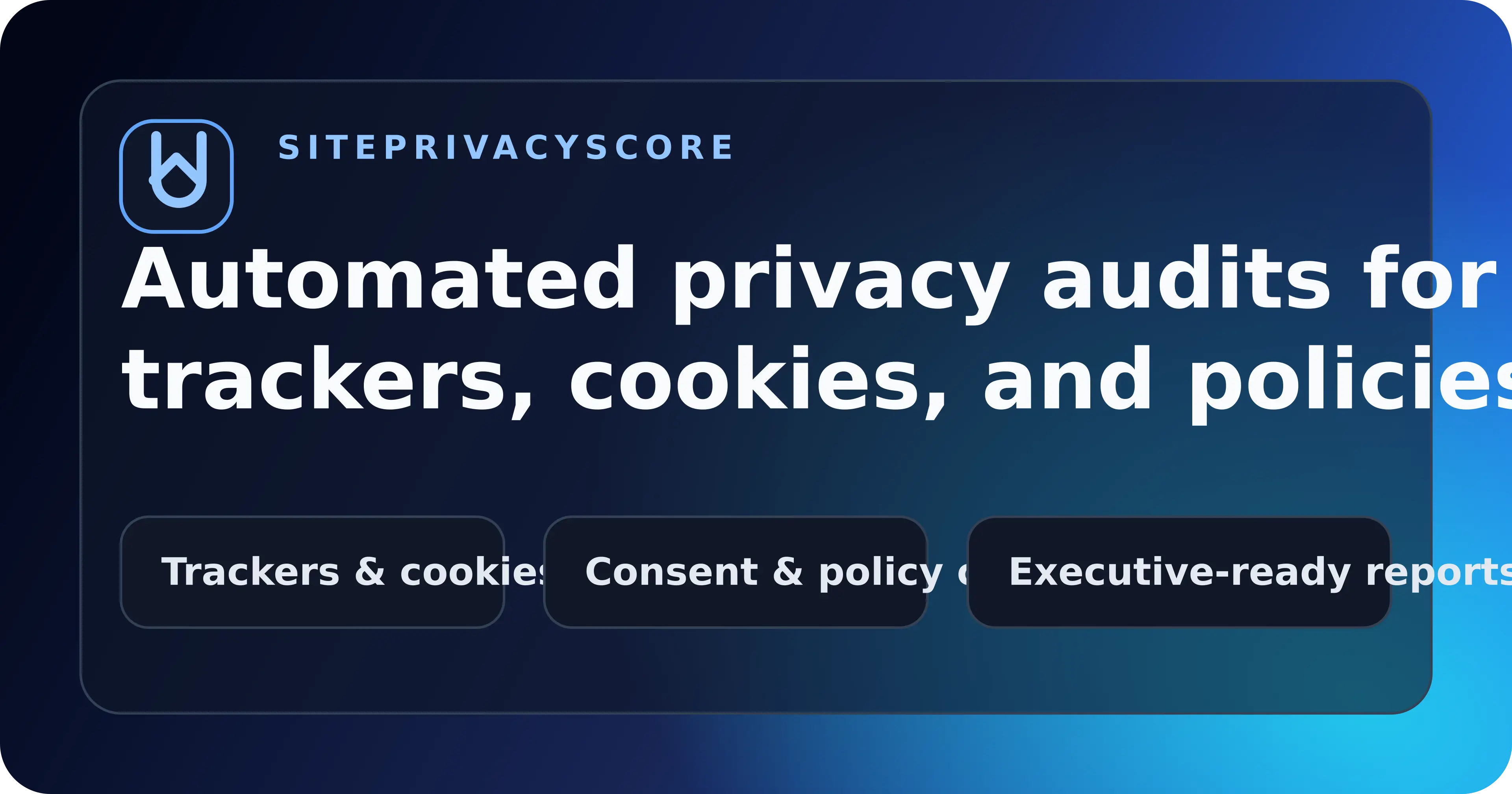Screenshot 1 of SitePrivacyScore
