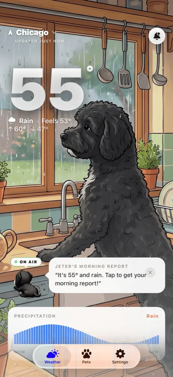 Screenshot 8 of WeatherPets 