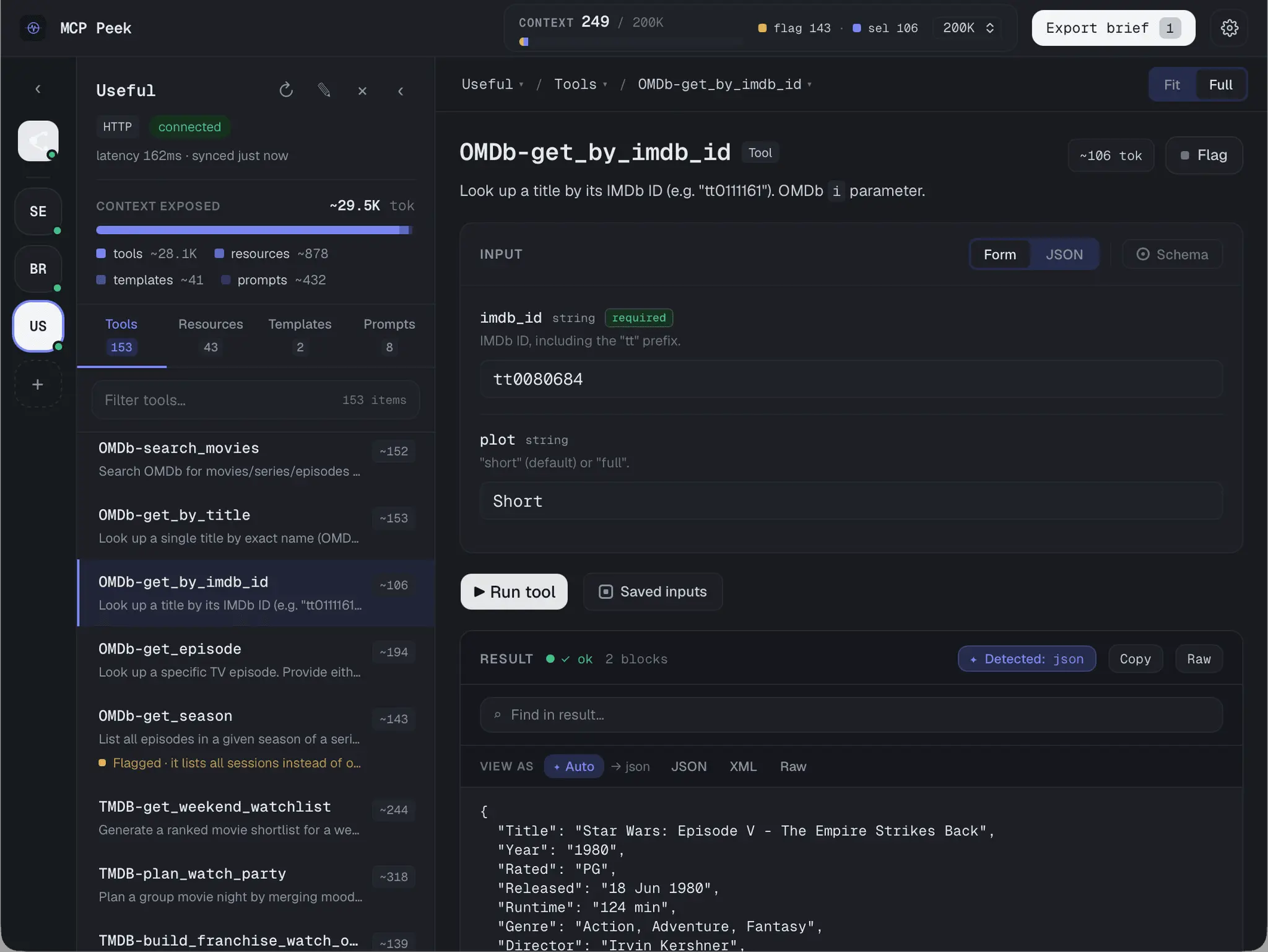 Screenshot 1 of MCP Peek