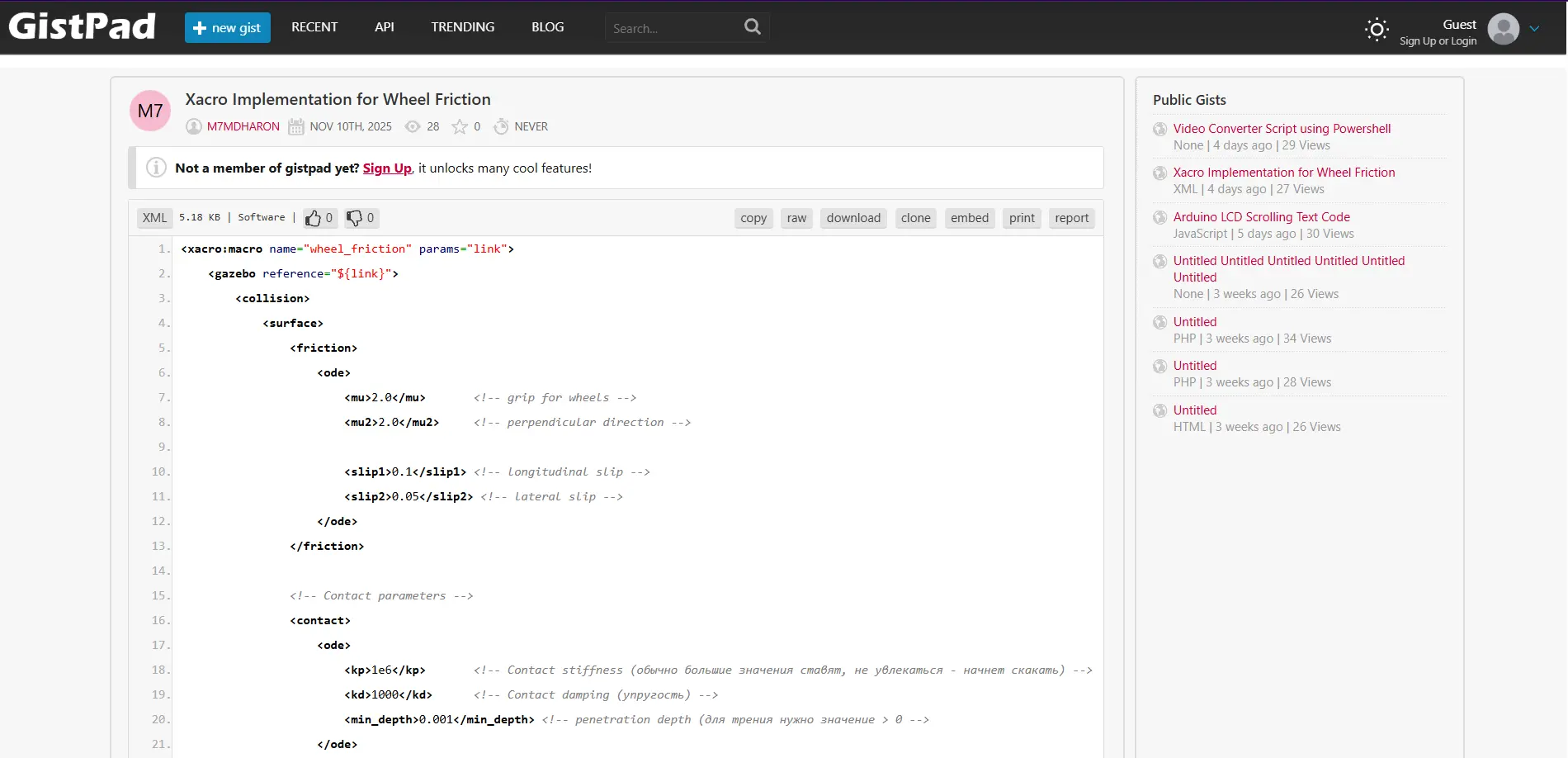 Screenshot 3 of GistPad.com