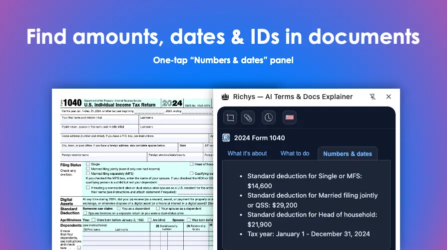 Screenshot 4 of Richys – Your AI Finance Decoder