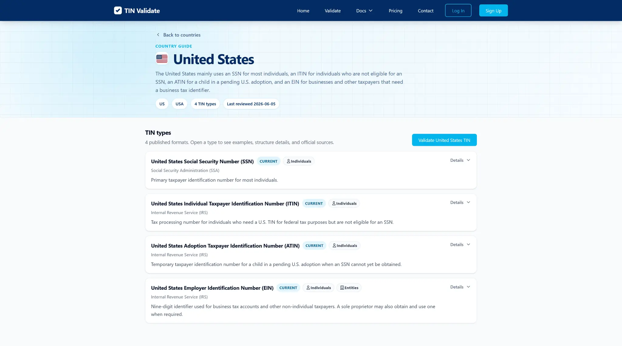 Screenshot 3 of TIN Validate