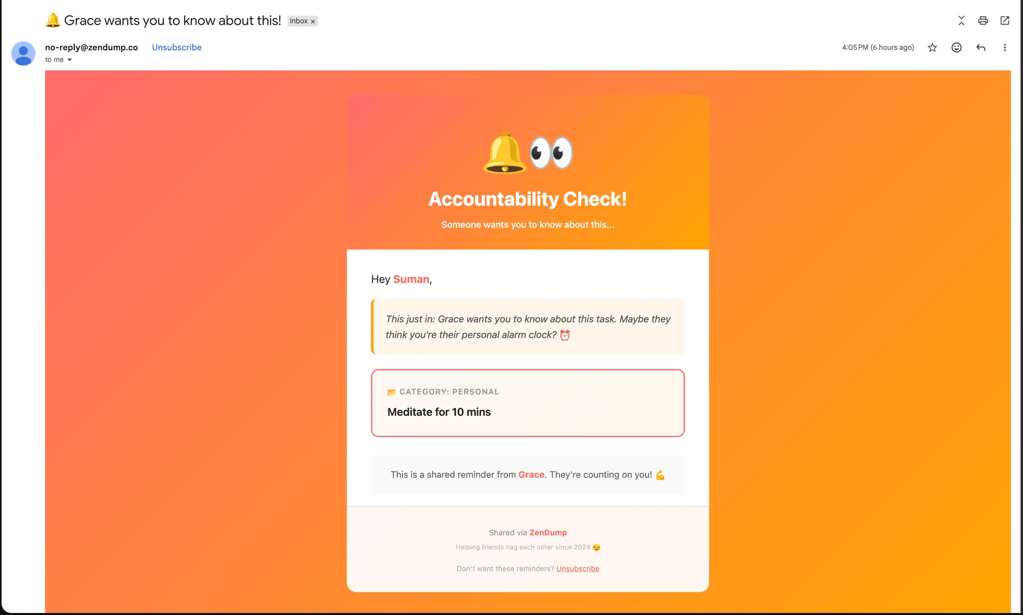 Screenshot 7 of ZenDump - Your AI-Powered Second Brain