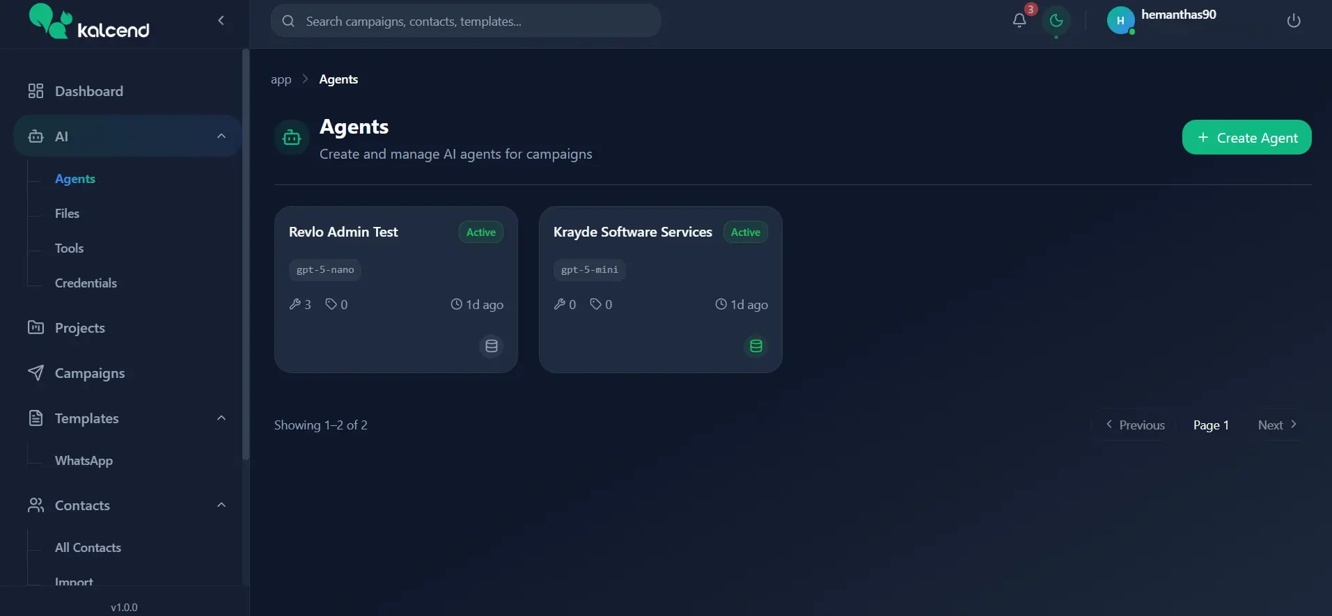 Screenshot 1 of Kalcend