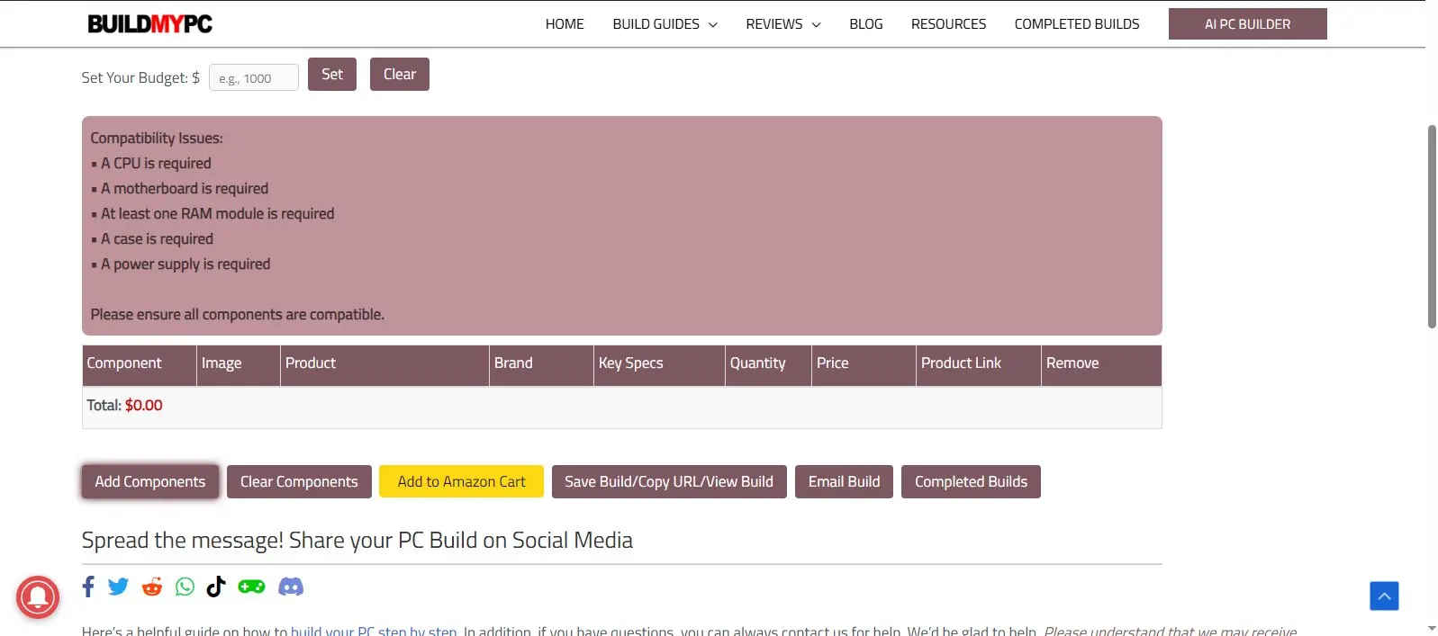 Screenshot 6 of AI PC Builder