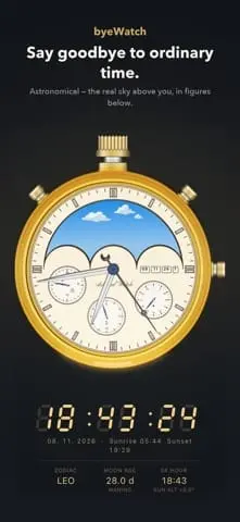 Screenshot 2 of byeWatch