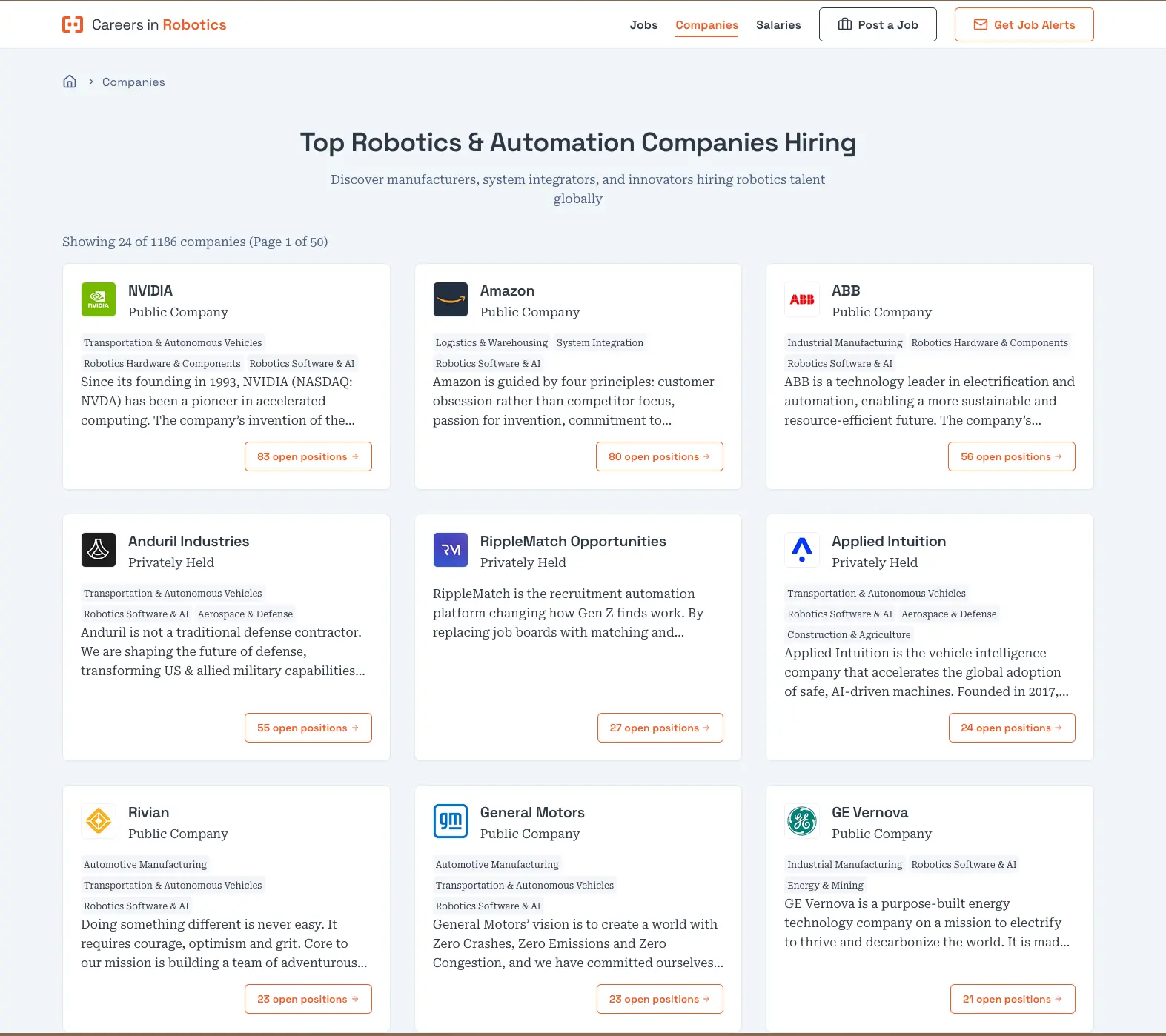 Screenshot 2 of Robotics & Automation Jobs