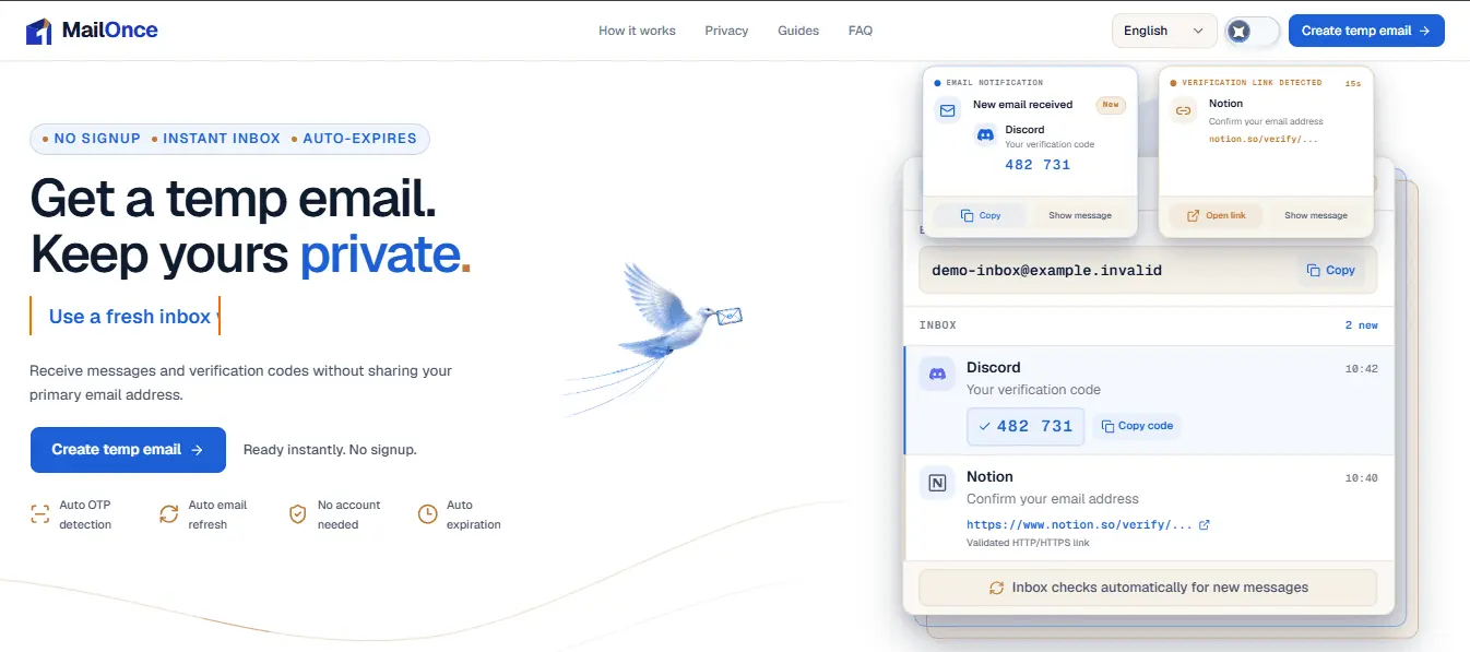 Screenshot 8 of MailOnce
