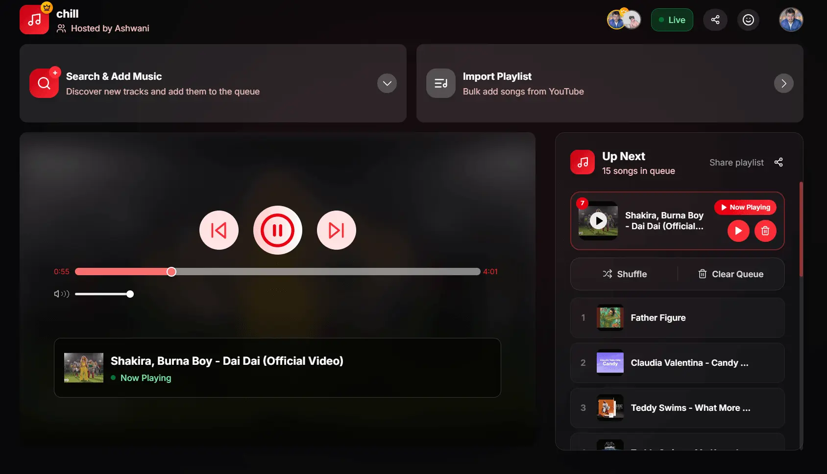 Screenshot 2 of Jukebox Duo - Listen to Music Together 