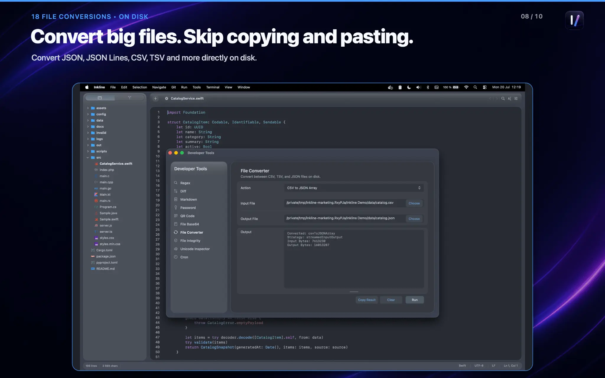 Screenshot 8 of Inkline Text Editor