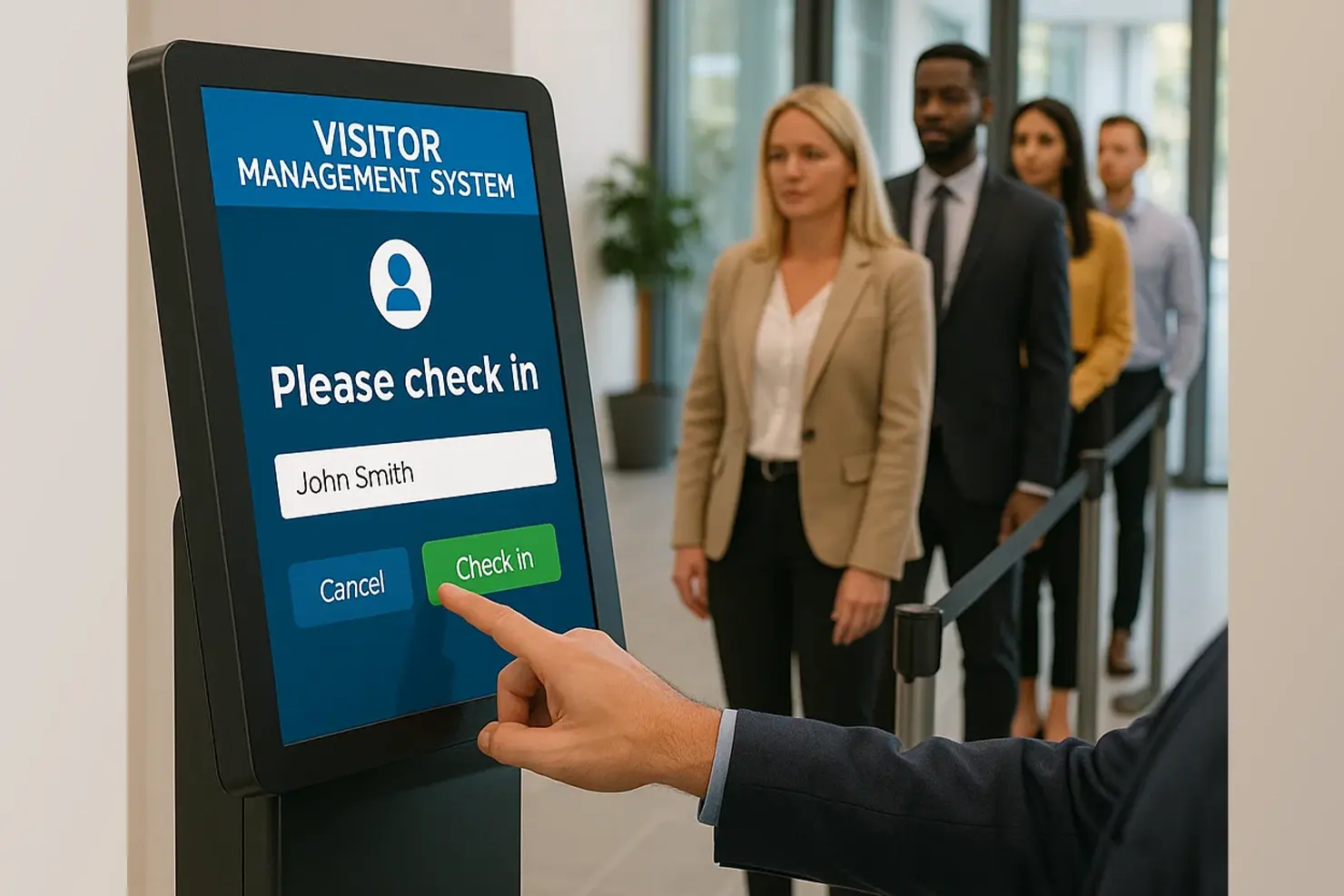 Screenshot 5 of Visitor Management Software in India