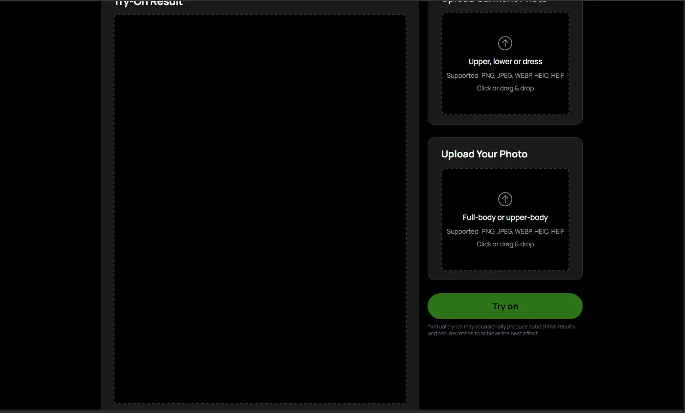 Screenshot 2 of AI Virtual Try On: Revolutionary Fashion