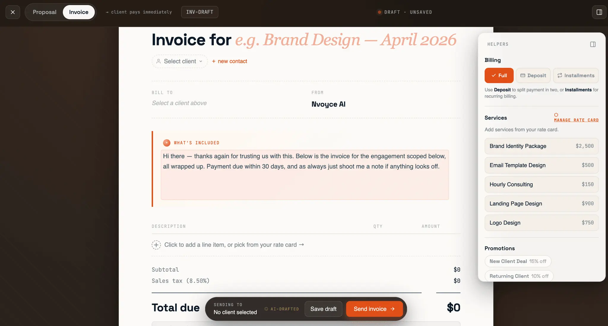 Screenshot 3 of nvoyce