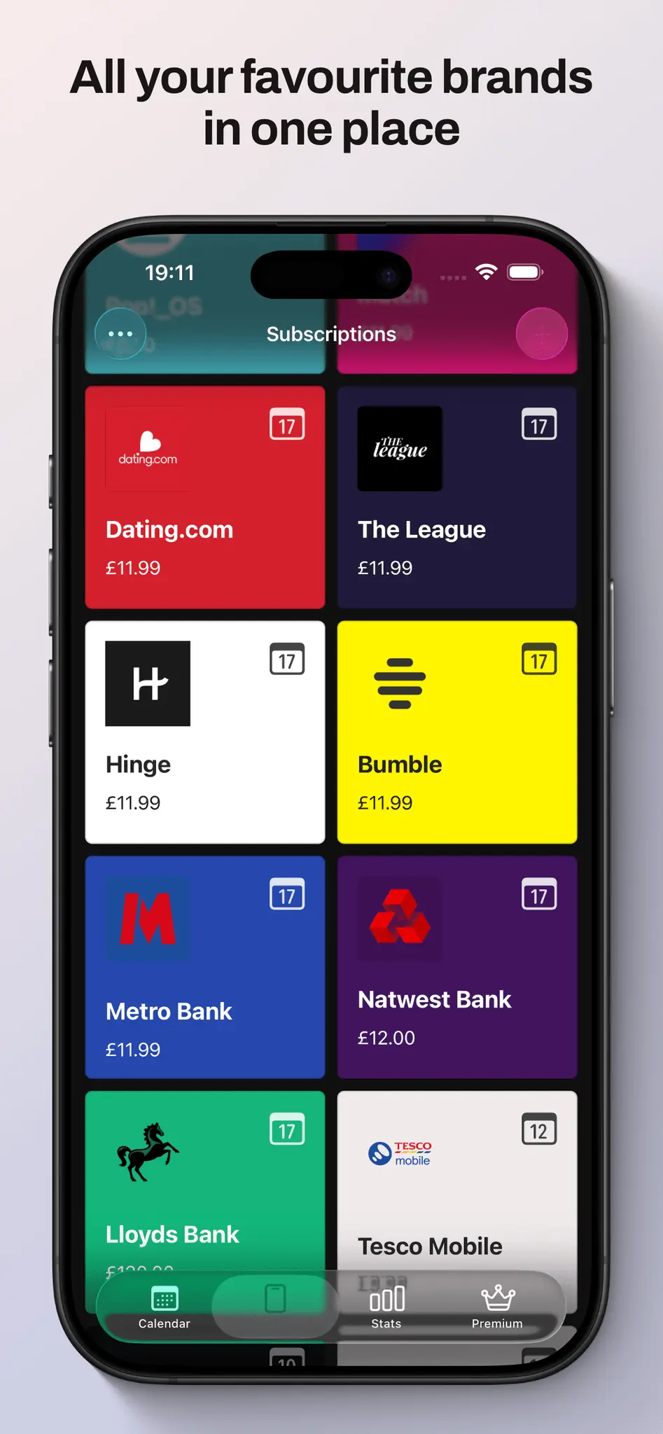 Screenshot 3 of Sublime Subscription Manager