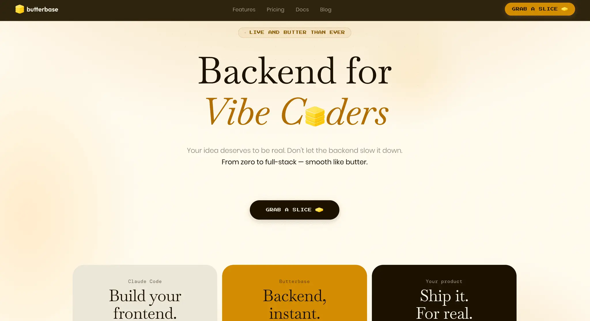Screenshot 2 of Butterbase