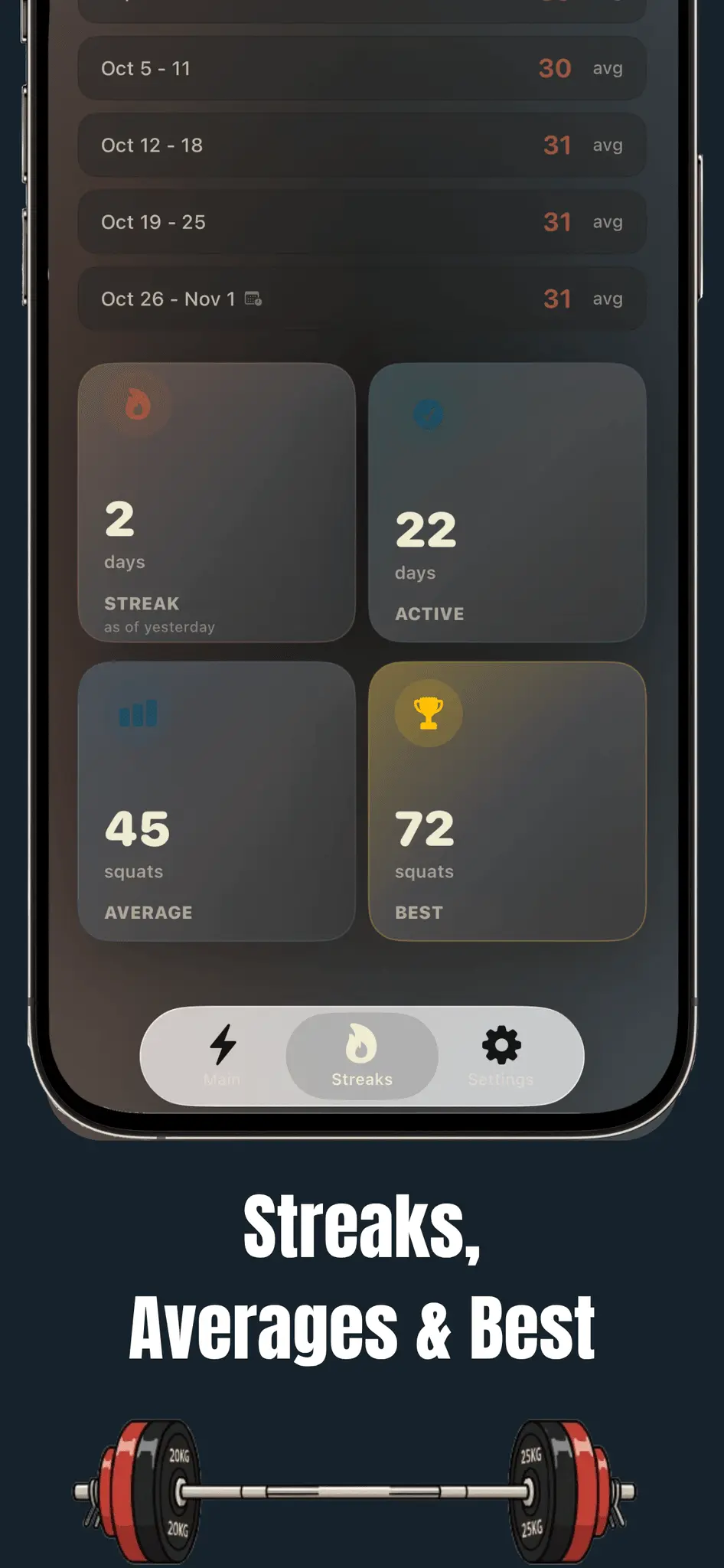 Screenshot 1 of AirUP Reps