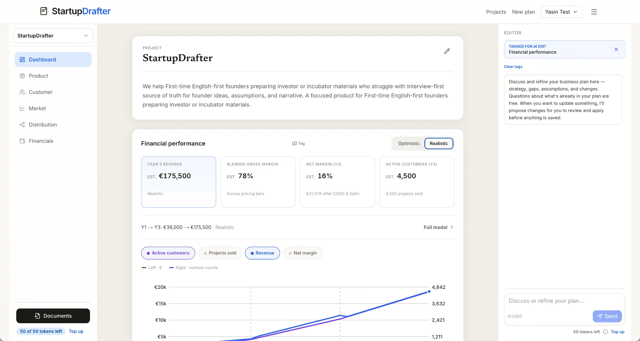 Screenshot 5 of StartupDrafter