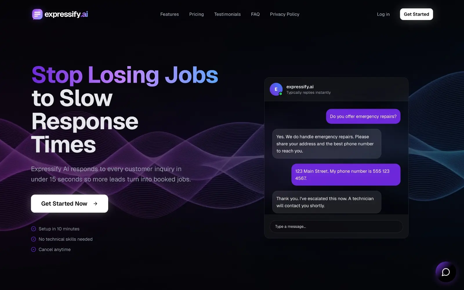 Screenshot 1 of Expressify